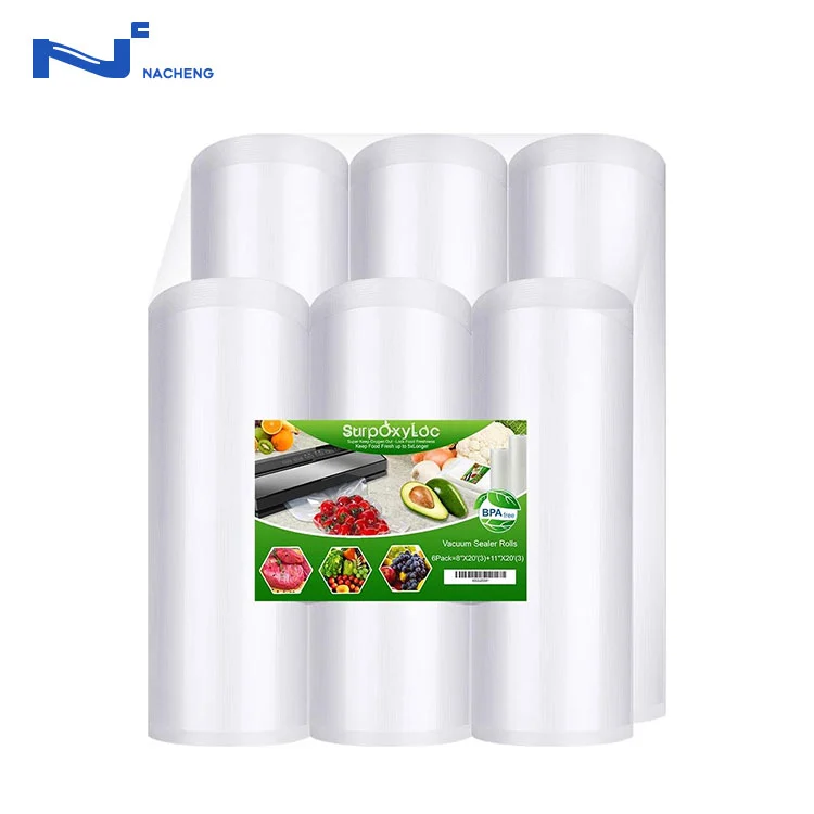 Túi đóng gói chân không hình ống miễn phí BPA
